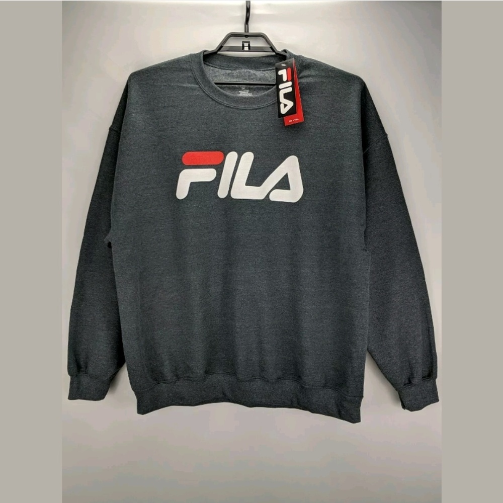 Fila classic logo sweatshirt mens big and tall 2xl